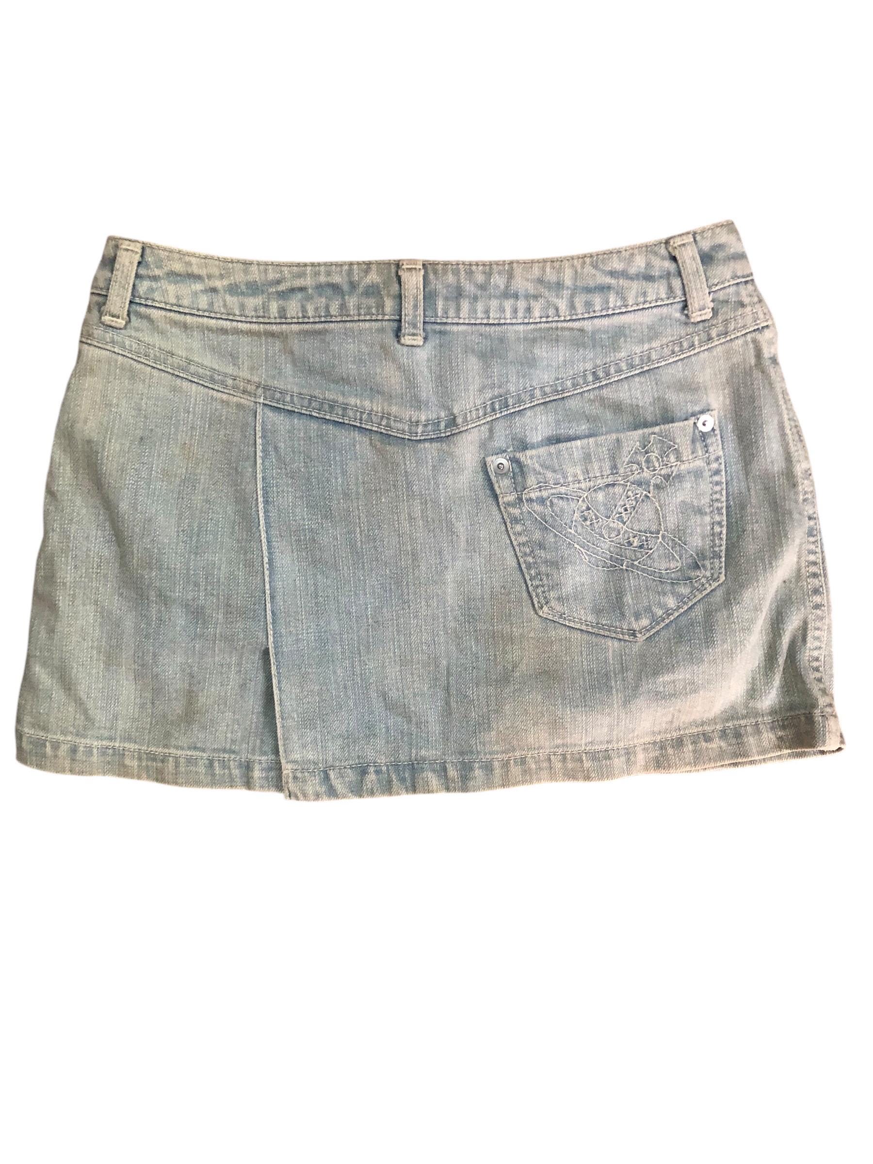 Vintage Vivienne Westwood Red Lable Denim Skirt - Etsy