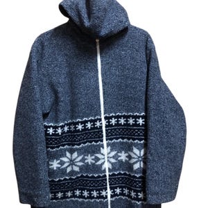 Courreges Fleece Hooded Jacket
