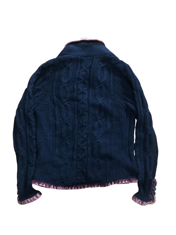 Sacai Cable Knit Jacket - Etsy