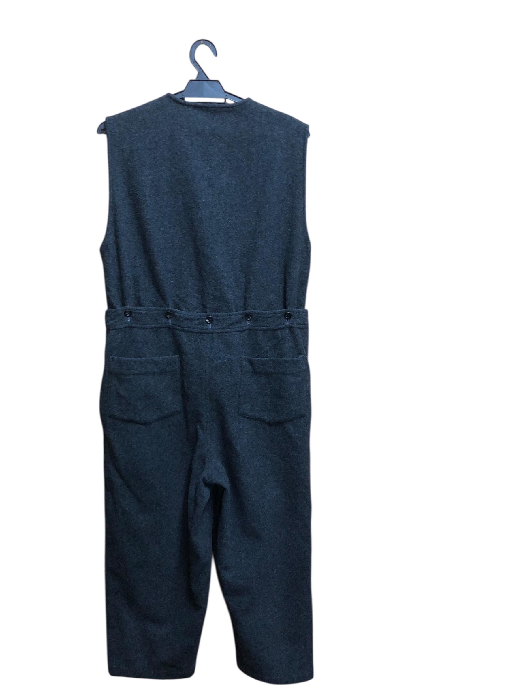 Vintage 90's Comme Des Garcons Wool Overall - Etsy
