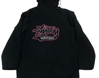 Vintage 1991 Stussy Burly Gear World Tribe Wool Parkas - Etsy