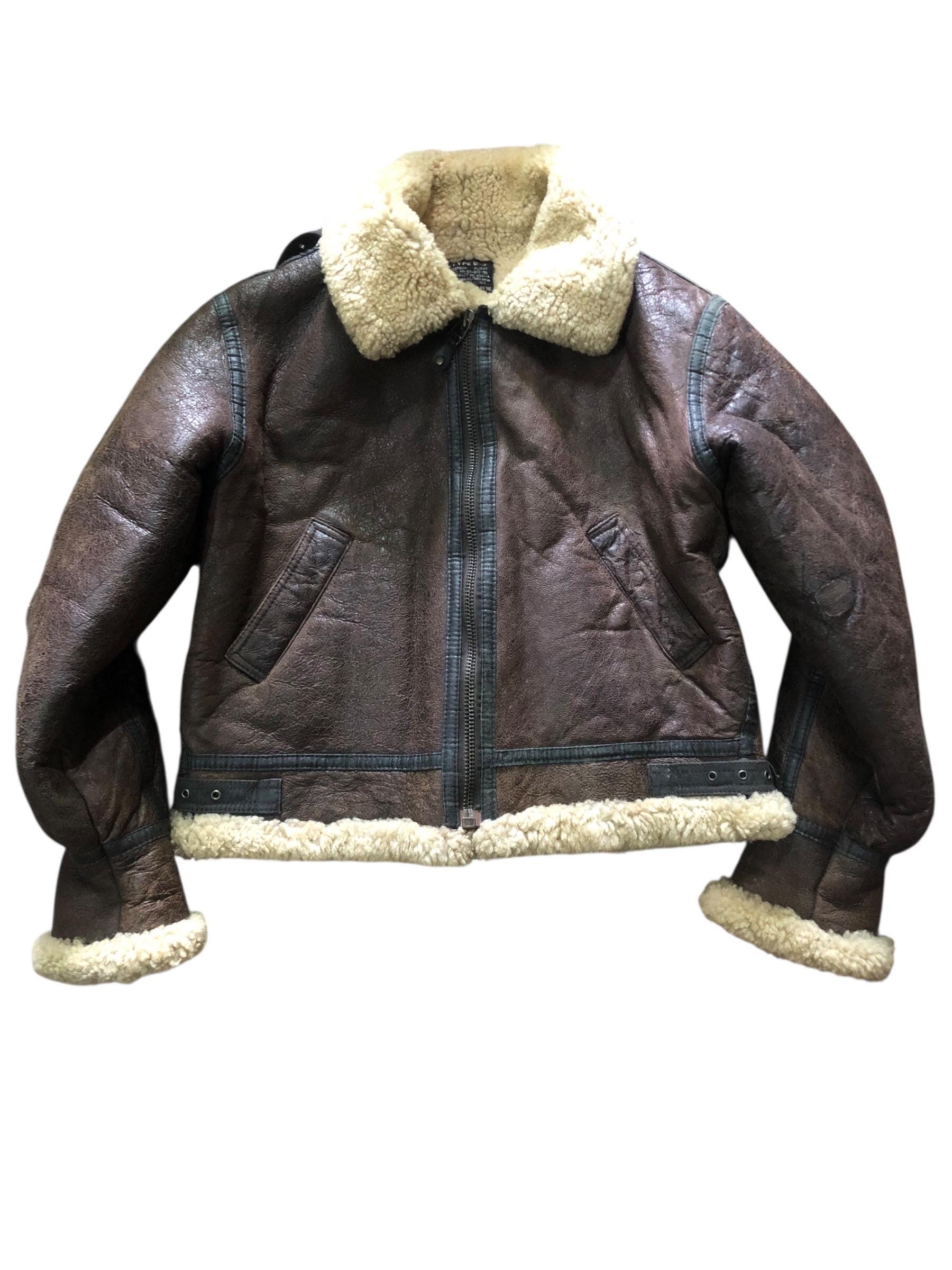 FEDELESS MILITARY INC B-3ジャケット 本革 Fedeless Military Inc New York Type B3 Sheepskin Flight Shearling