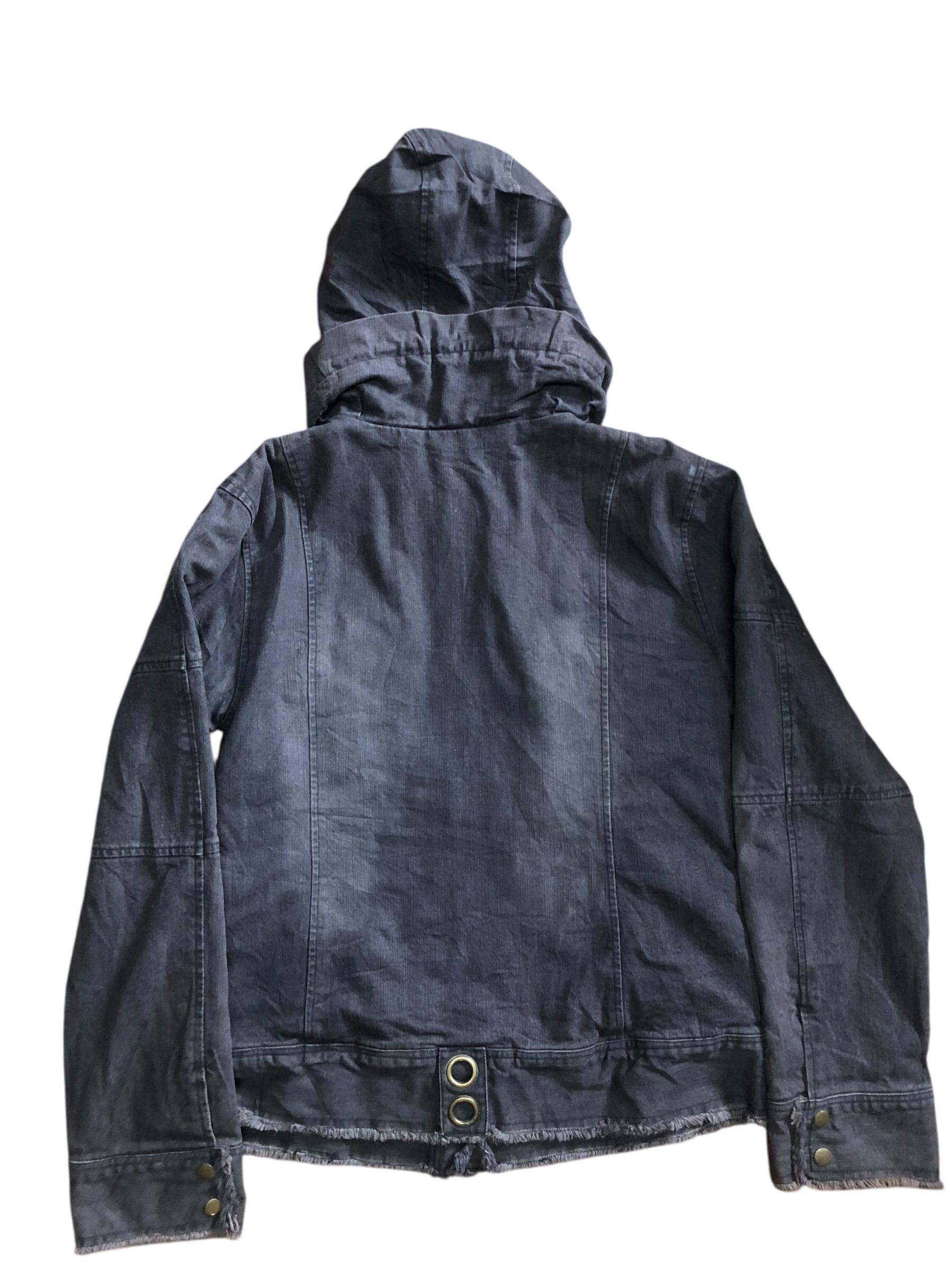 In the Attic Homme Bono Denim Punk Rockabilly Jacket - Etsy