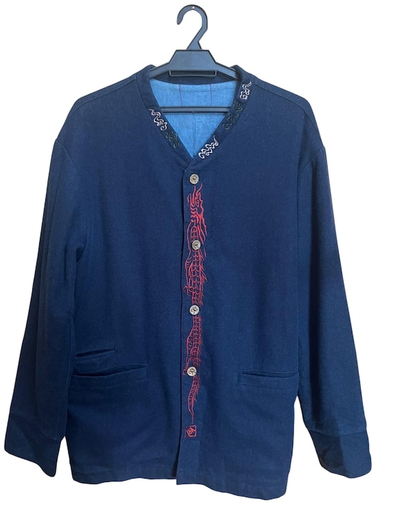 Reversible Die Indigo Jacket - image 1