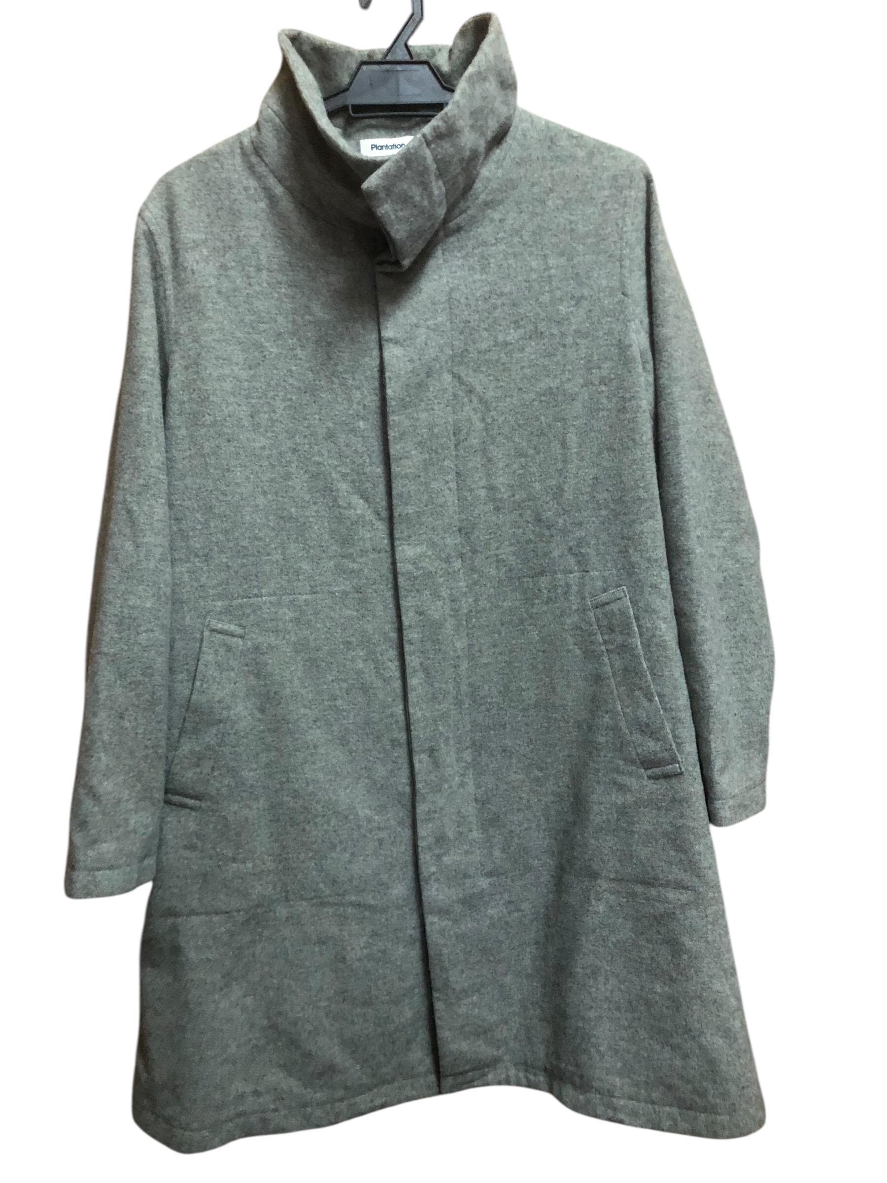 希少　plantation　プランテーション　イッセイミヤケ　ウールコート　ＬＬ プランテーション バイ イッセイ ミヤケ ウール ロングコート - Etsy 日本