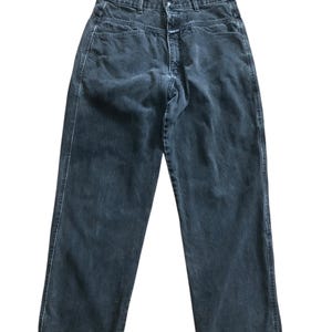 Vintage Marithe Francois Girbaud Super Black Denim Pants
