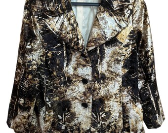 Kawaguchi Velvet Harajuku Shibuya Style Jacket