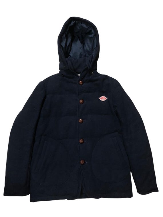 DANTON HOODED DOWN JACKET Danton Vetements De Travail Le Lude France Beams  Down Hooded Jacket - Etsy