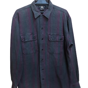 RRL Ralph Lauren Flannel Button Down Shirt