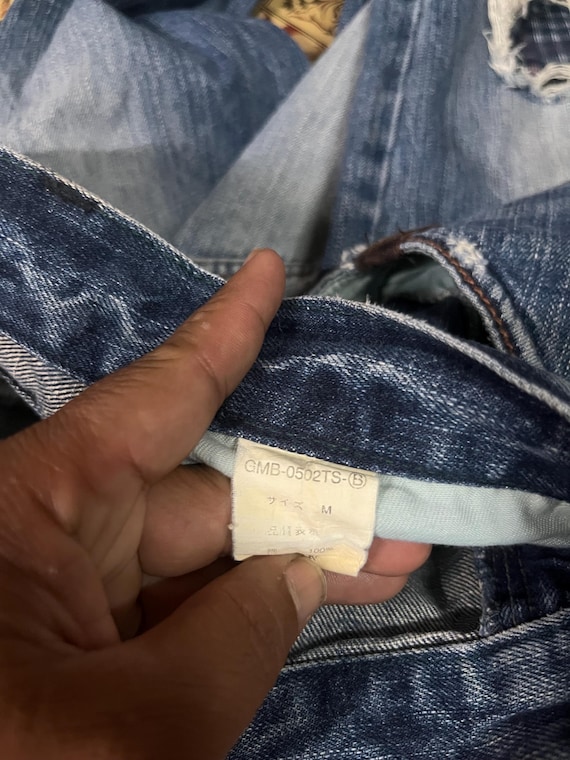 Global Work Patchwork Denim Pants - image 4