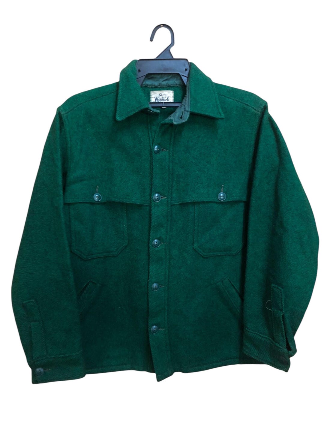 【80sXL〜XXL】 Woolrich made in usaウールジャケット Vintage 80's Woolrich Wool Jacket - Etsy