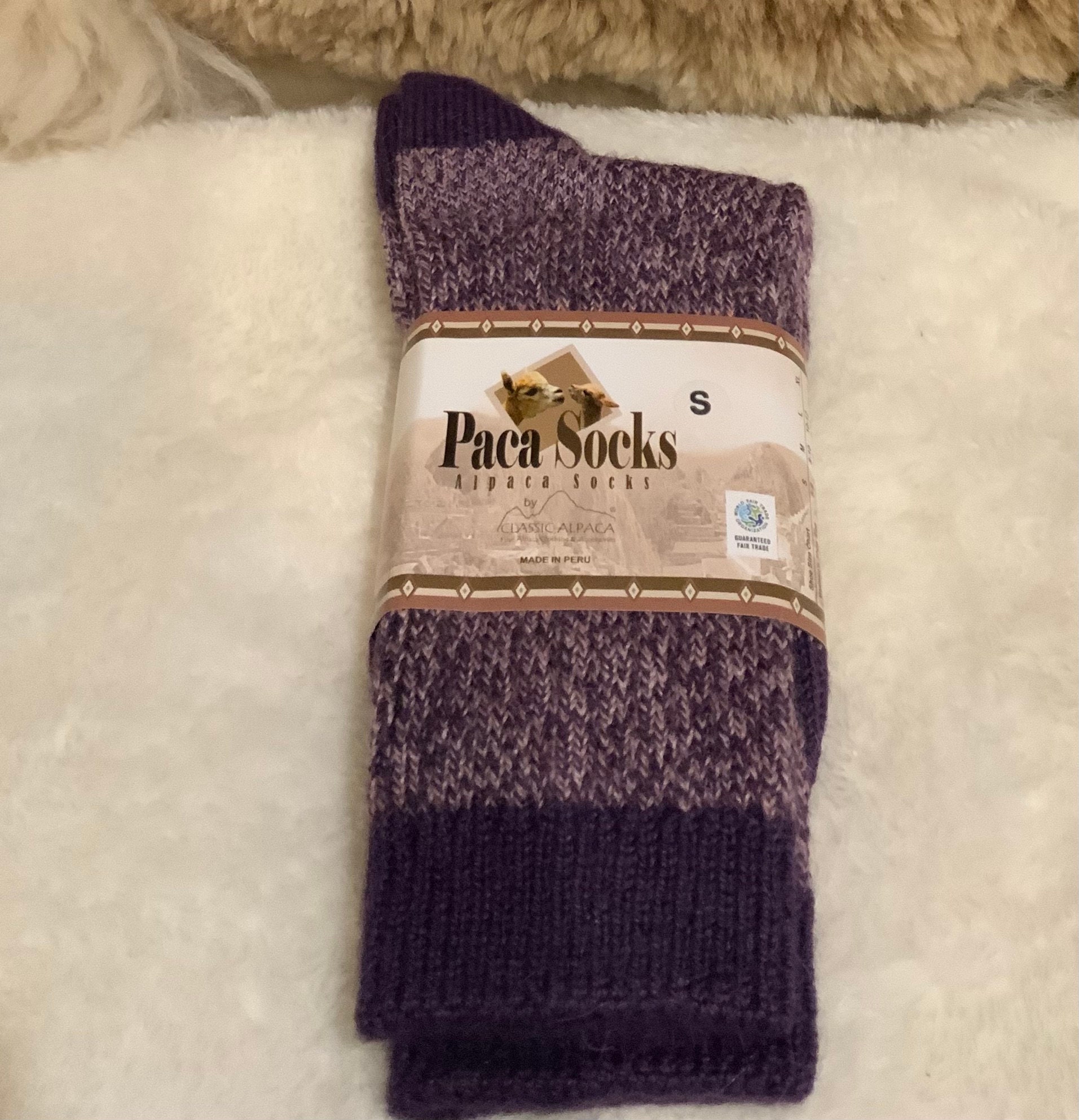 Pacas brand alpaca socks