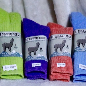 Alpaca Survival Socken/Outdoor Socken/Bootsocken/NEAFP Verarbeitet