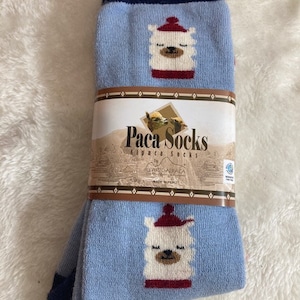 Paca Socks - Alpaca Christmas socks/Reindeer Christmas socks - Unisex Alpaca socks