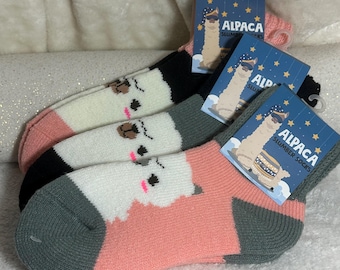 Alpaca Slumber Ankle Socks/Alpaca Slumber Crew Socks (No alpaca fiber included)