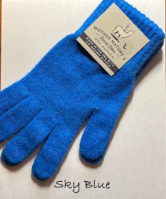 Alpaca All Terrain Gloves/winter Gloves/neafp Processed - Etsy