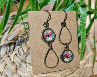 Klila - Co Asymmetrical glass earrings