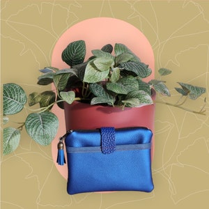 Porte- monnaie, portefeuille compact en simili cuir