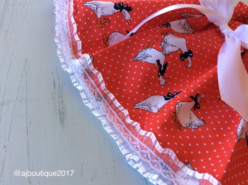 skirt and headband girls skirts toddler skirts laced skirt red skirt duck print clearance sale Baby girl skirt and bow