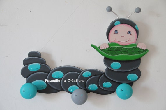 wooden caterpillar etsy