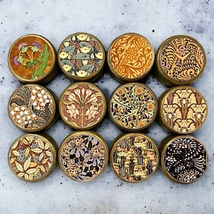Art Nouveau Drawer knobs. 35mm Dresser Handles,*price per knob, Furniture knobs, Furniture accessories, dresser pulls. lounge knobs.