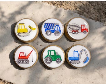 Boutons pour véhicule de construction : poignées de tiroir en bois de 35 mm Le prix est par bouton