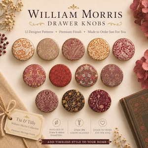 Handmade Wooden Cabinet Knobs | Furniture Handles | Heritage Inspired Home Décor