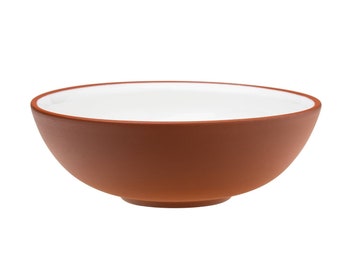 23.5 cm | 9.3" Terracotta Salad/Pasta Bowl | Handmade Pottery | collection EARTH