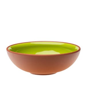 16.5 cm | 6.5" Terracotta Cereal/Soup/Breakfast Bowl | Handmade Pottery | collection EARTH