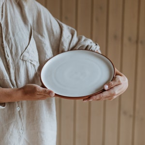 Terracotta Dinner Plate | Handmade Pottery | collection EARTH
