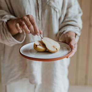 Terracotta Salad Plate | Handmade Pottery | collection EARTH