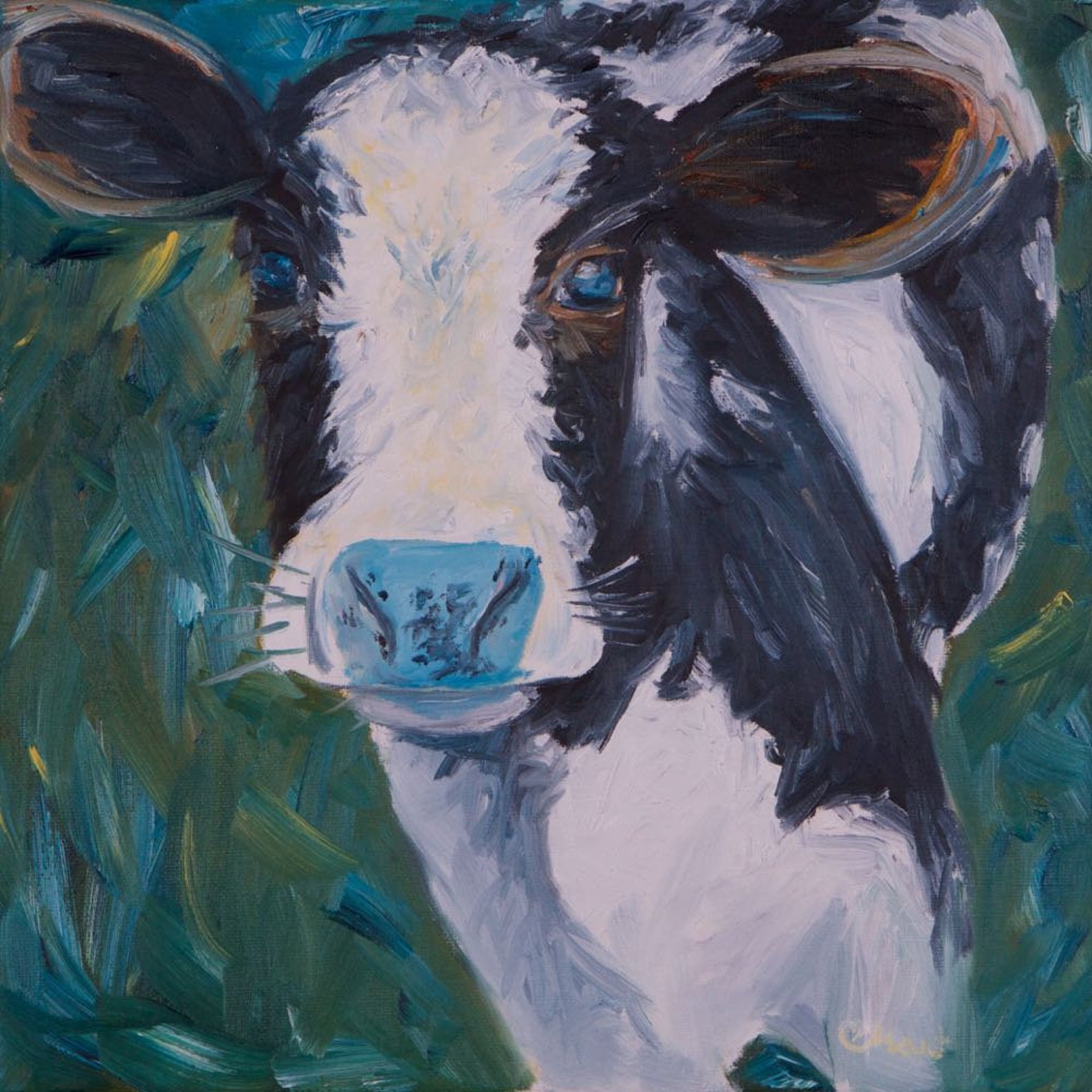 Little Boy Blue Art Print Etsy