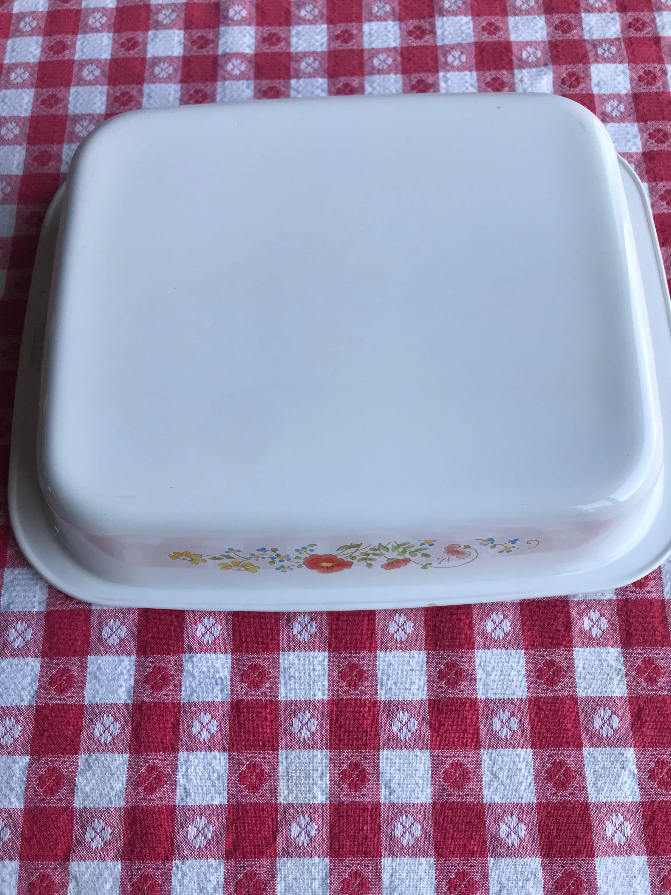 RARE EXTRA LARGE Corningware Wildflowers Roaster/lasagna Pan 12long Etsy