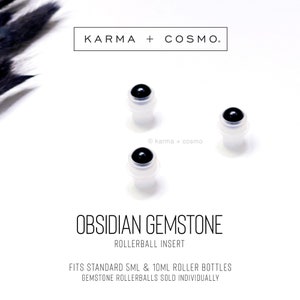 OBSIDIAN | Gemstone Roller Top | ONE