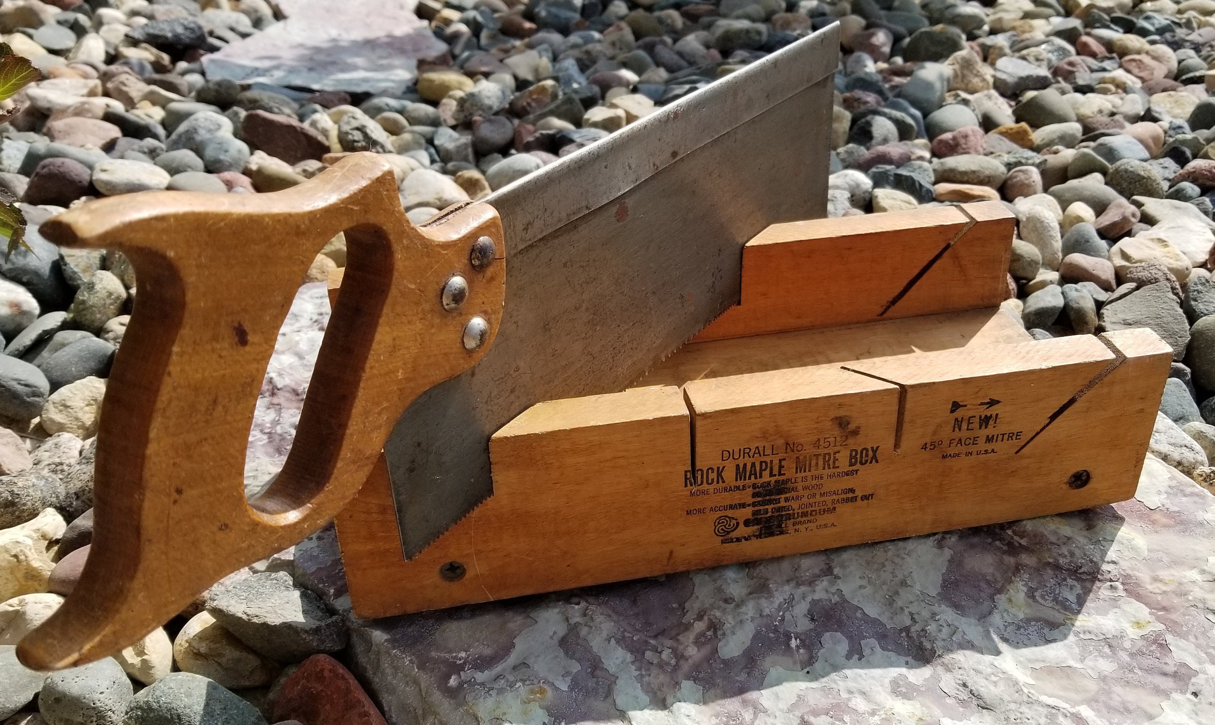 Durall rock maple mitre box discount