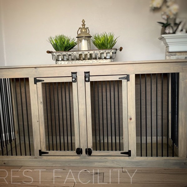 Dog Kennel Furniture Etsy