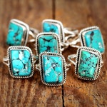 Chunky Turquoise Rings