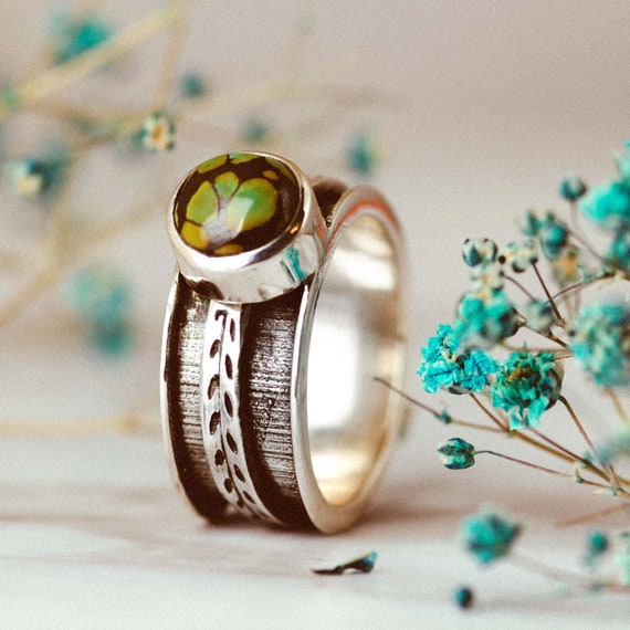 Female worry shop ring
