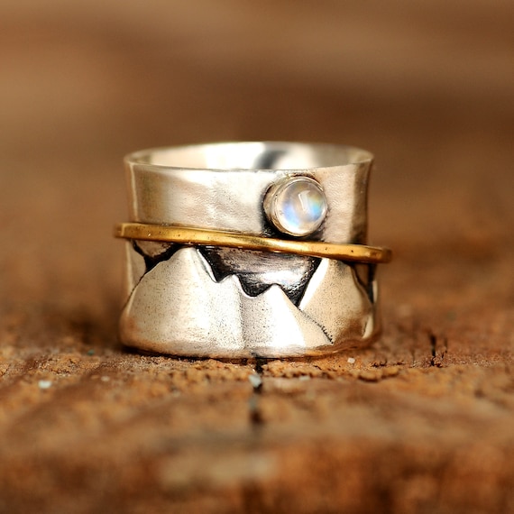 RARE Fidget Spinner Ring - Alaska Jewelry