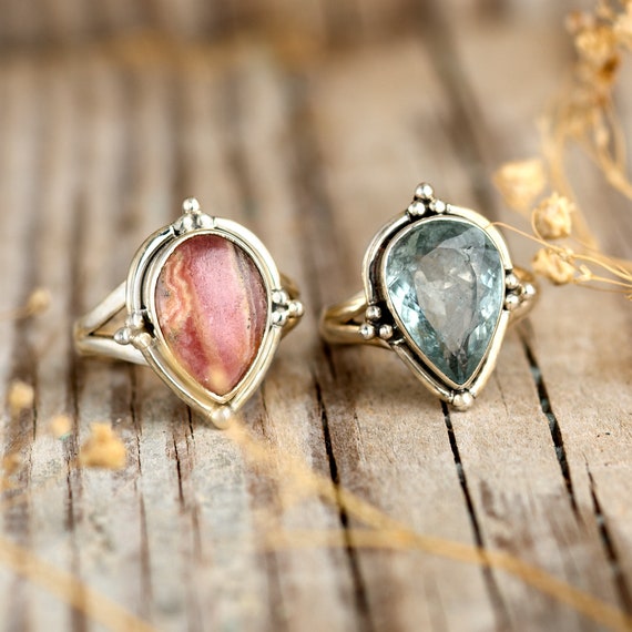 週末1万OFF定価11万Bororo Aquamarine Gem Ring 週末1万OFF定価11万Bororo Aquamarine Gem Ring - メルカリ