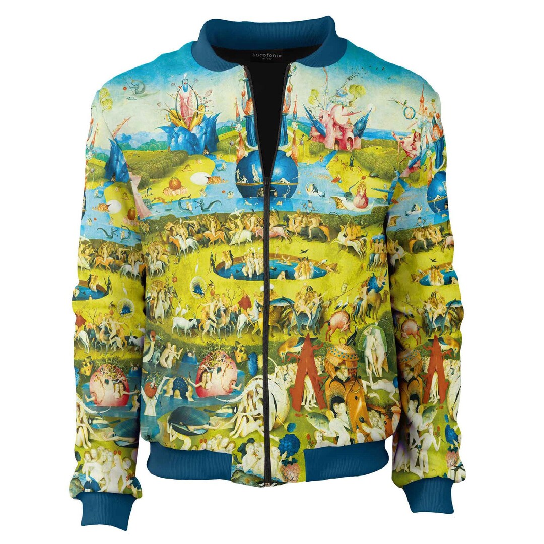 Der Garten der Lüste Hieronymus Bosch Kunst Bomberjacke