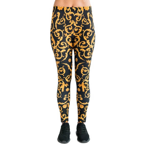 Luxury Leggings Woman Yoga Pants Gate of Louis XIV King Rave