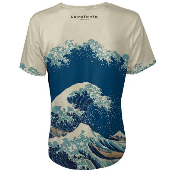 Great Wave off Kanagawa Shirt T-shirt Tshirt Tee Hokusai Surf - Etsy