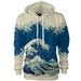 Great Wave off Kanagawa hoodie men women katsushika hokusai surfing vintage japanese plus size wearable art clothing festival hoody pastel 