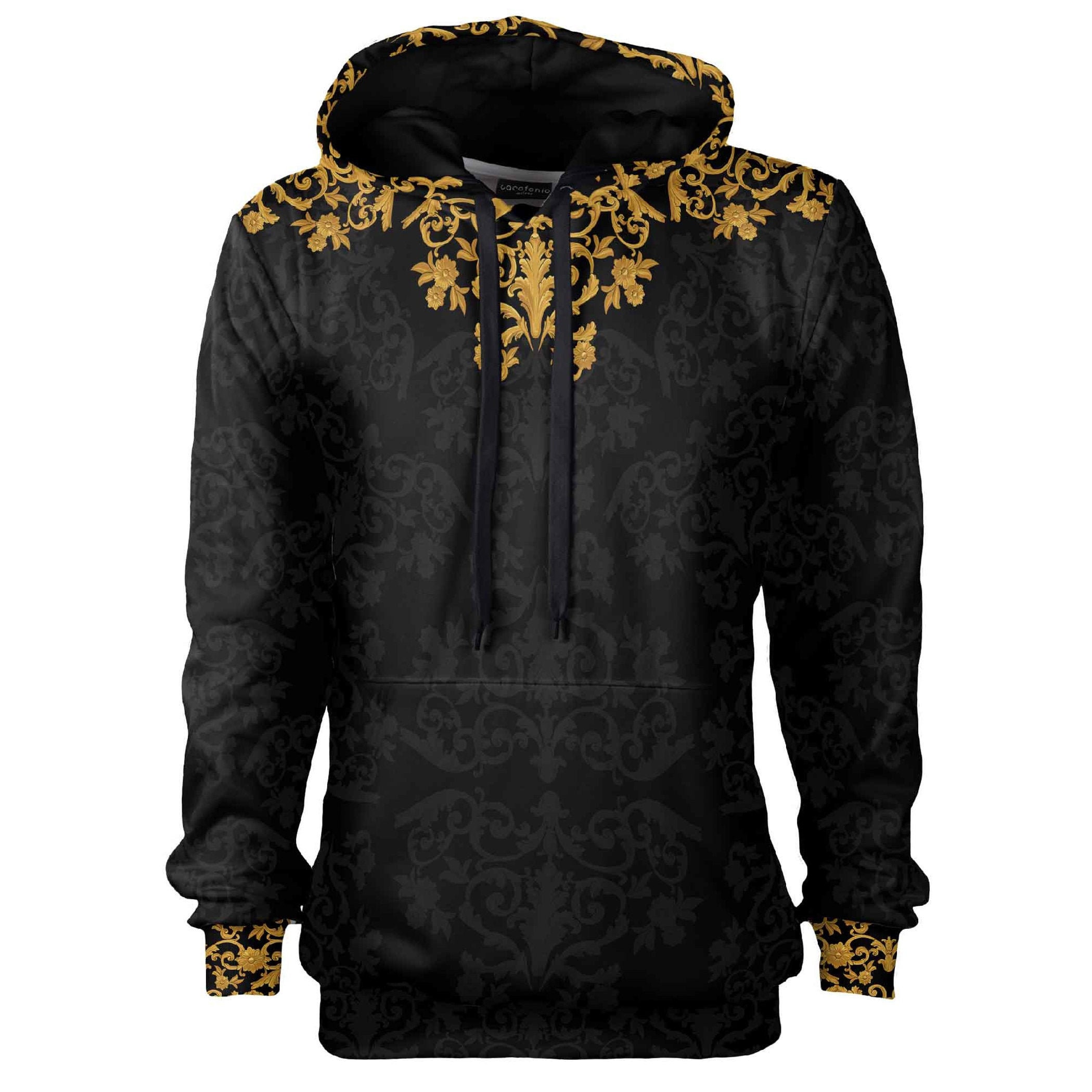 Mens black and shop gold sweater