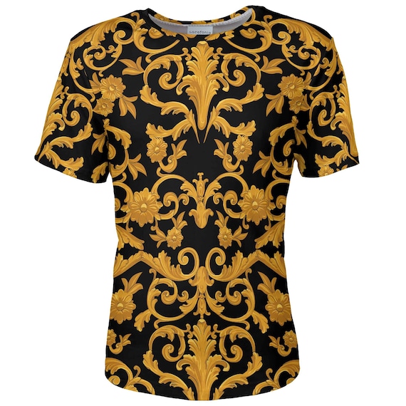 Designer Luxury T Shirt Gate of Louis XIV Wearable Art Vintage