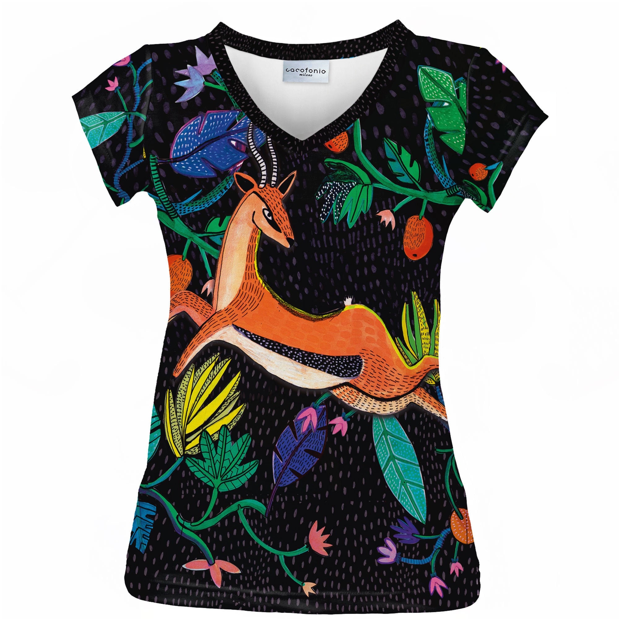 Designer T-shirt Women Gazelle Vintage 