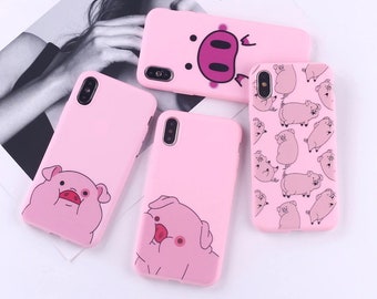 3D Raincoat Piggy Phone Case For iPhone 11 12 Mini Pro Max X XR XS 8 7 Plus SE Soft Silicine Cute Pig Back Cover