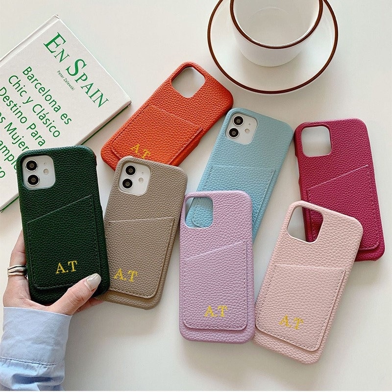 LUVLY- Designer Brand Inspired iPhone Case With Card Holder – JanCars  Accessories