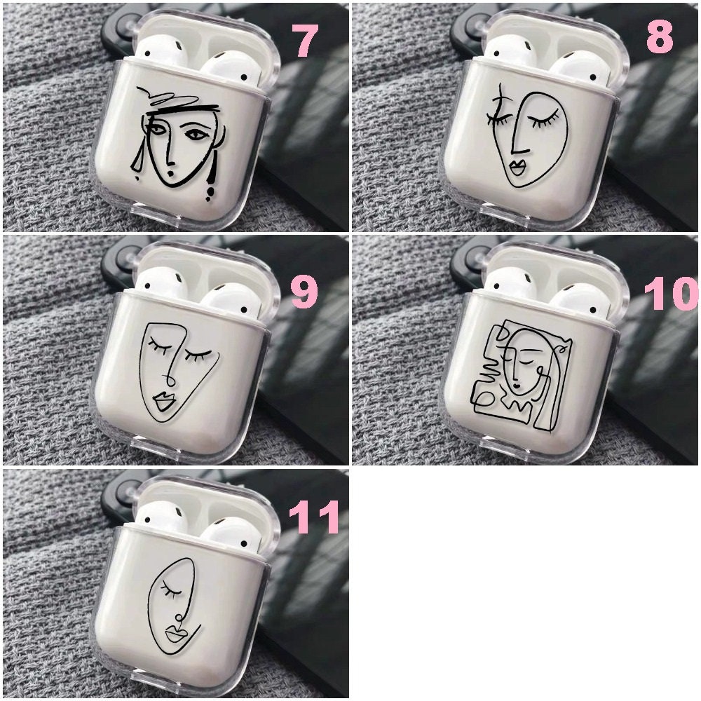 Women Airpod Case Girl Airpod Case Airpod Cover Case Clear Etsy